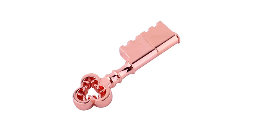 Creative Metal Love Heart USB Flash Drive | Stylish Memory Stick