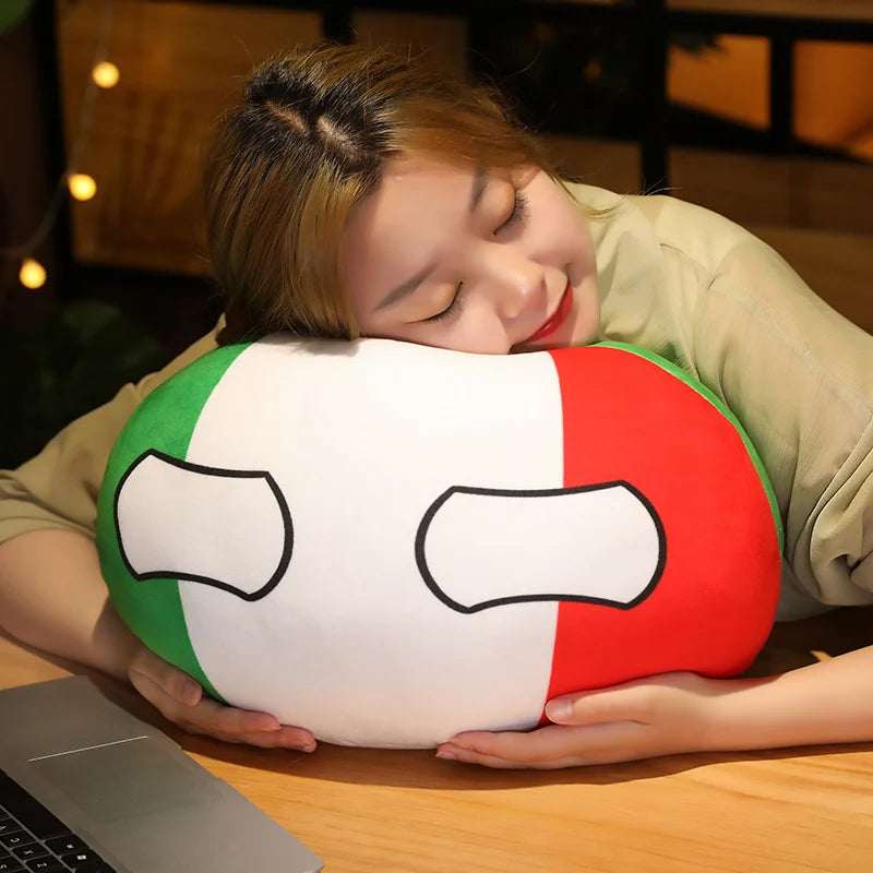 Country Ball Plushies - Fun Stuffed Dolls for All Ages