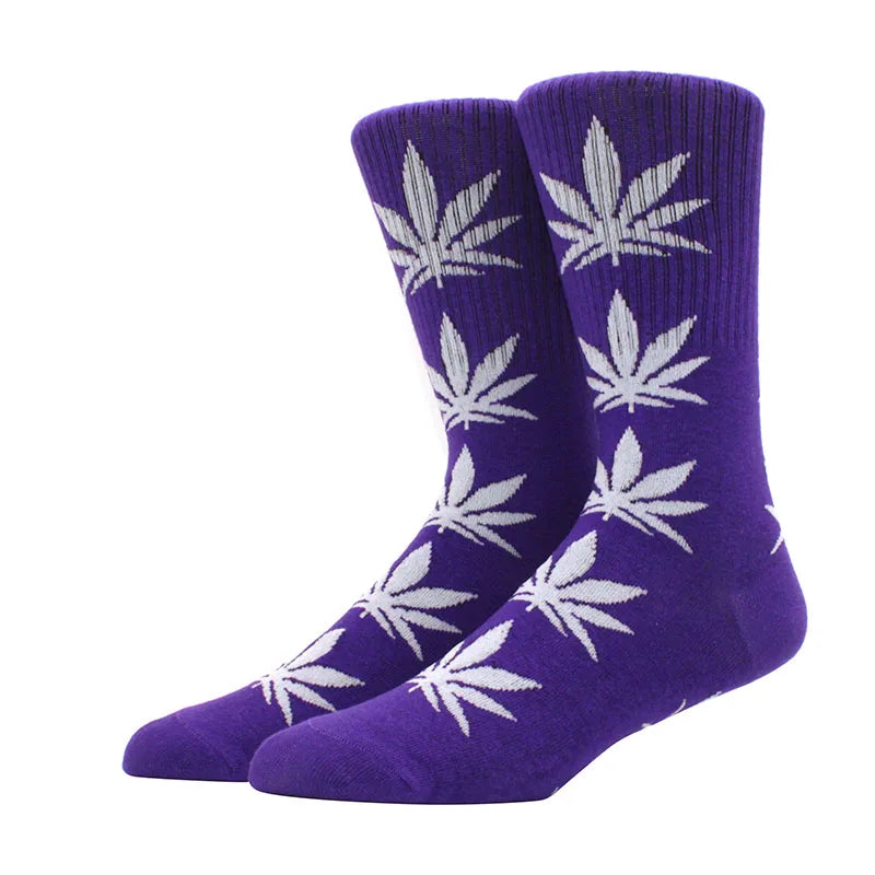 Men's Fashionable Hemp Cotton Crew Socks | Stylish Everyday Wear