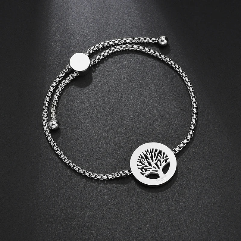 Adjustable Heart Crystal Bracelets for Women | Elegant Gift