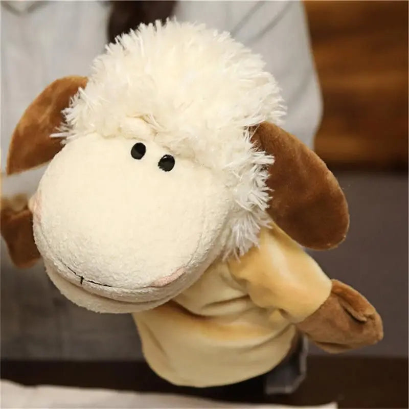 Kawaii Animal Plush Dolls | Soft Stuffed Hand Puppets for Kids