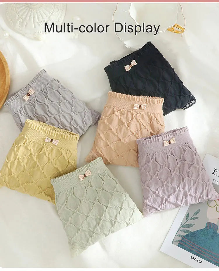 Plus Size Women's Lace Briefs | Summer Antibacterial Panties
