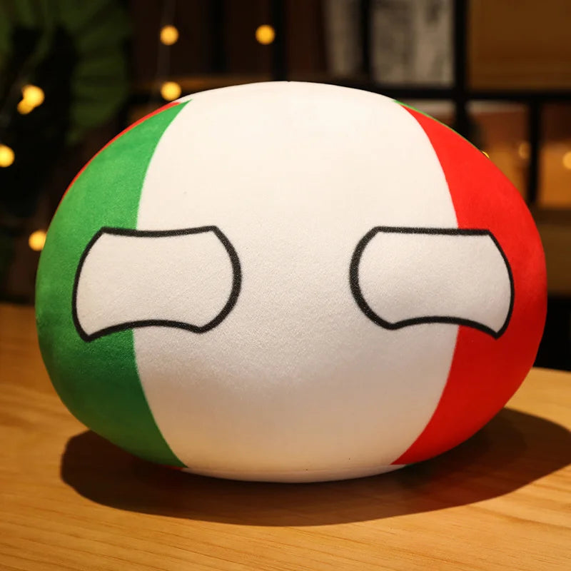 Country Ball Plushies - Fun Stuffed Dolls for All Ages