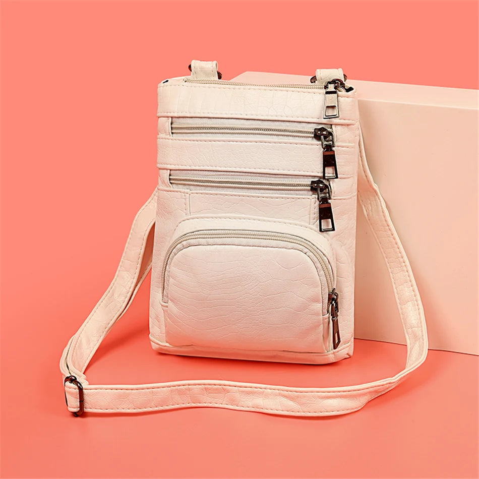 Bolso Bandolera con Múltiples Bolsillos para Mujer | Moderno y Versátil