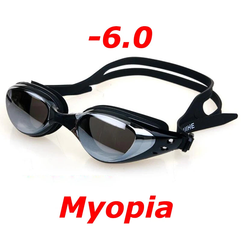 Myopia Swim Goggles | Anti-Fog UV Shield Eyewear for Clarity