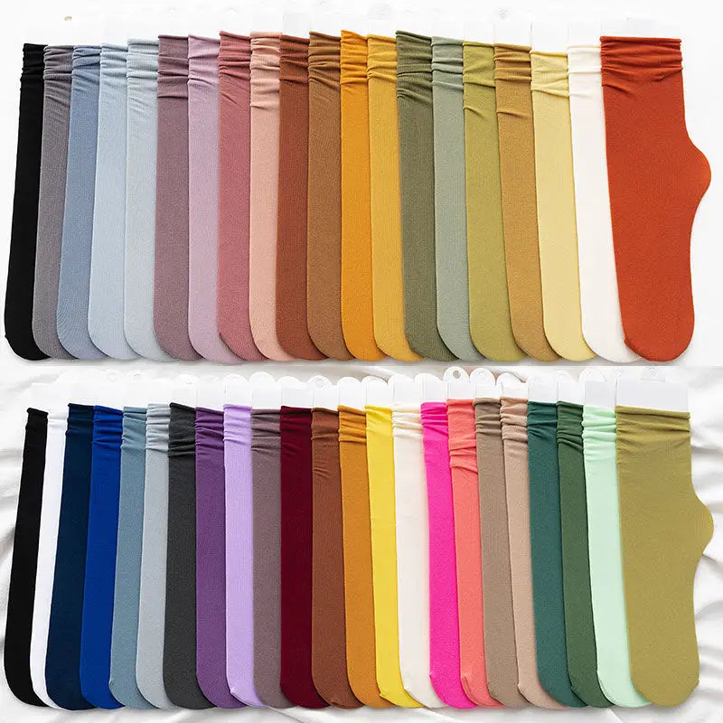 Stylish Women's Summer Long Socks | Soft & Trendy Footwear