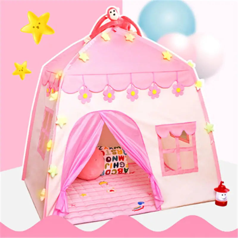 Children's Indoor Outdoor Tipi Princess Castle Play Tent | Fun & Sturdy