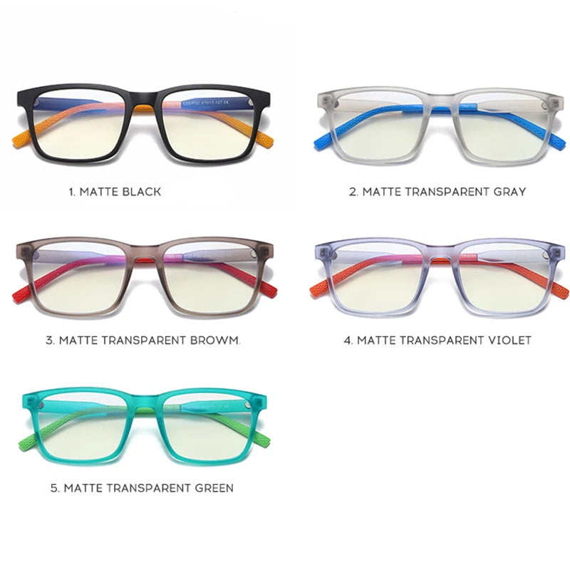 Kids Blue Light Blocking Glasses | Flexible TR90 Frame Eyewear