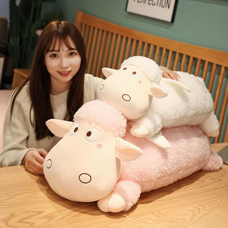Creative Cartoon Sheep Plush Pillow | Perfect Gift for All Ages