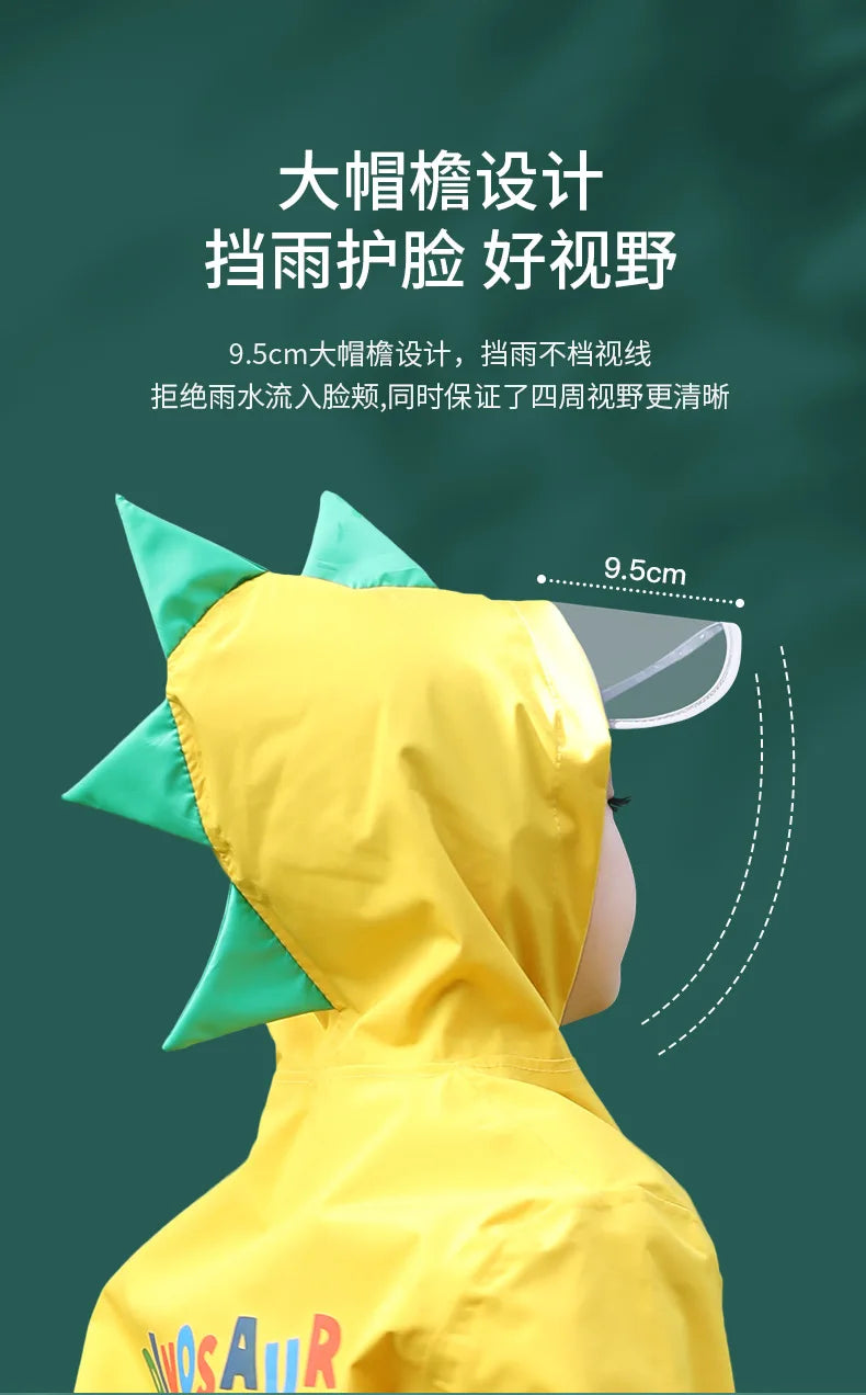 Children's Thickened Raincoat | Durable Outdoor Rain Gear