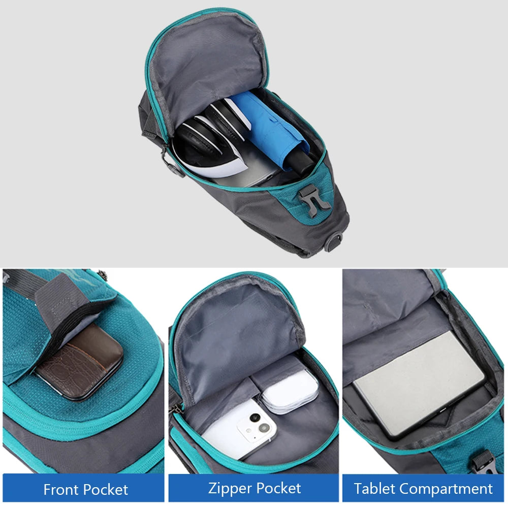 Lightweight Waterproof Sling Backpack | Perfect for Travel & Sports