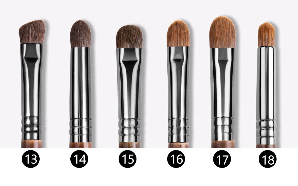 Natural Goat Hair Eyeshadow Brush | Flawless Makeup Application