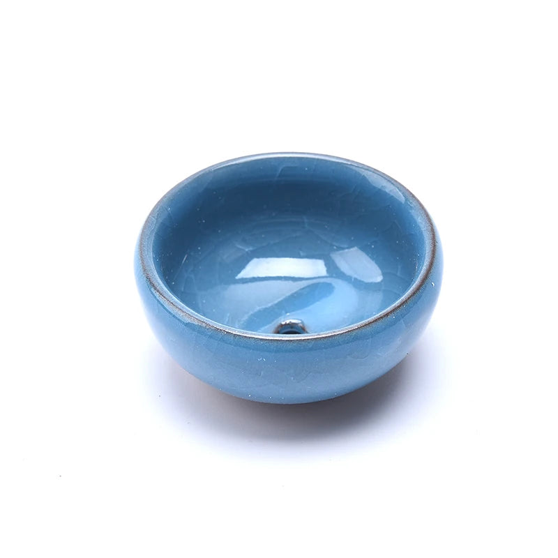 Cute Ice-Crack Glaze Flower Ceramic Succulent Planter Mini Pot