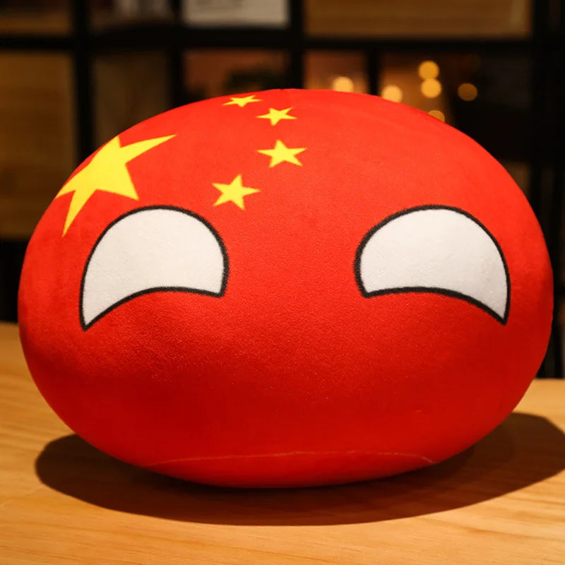 Country Ball Plushies - Fun Stuffed Dolls for All Ages