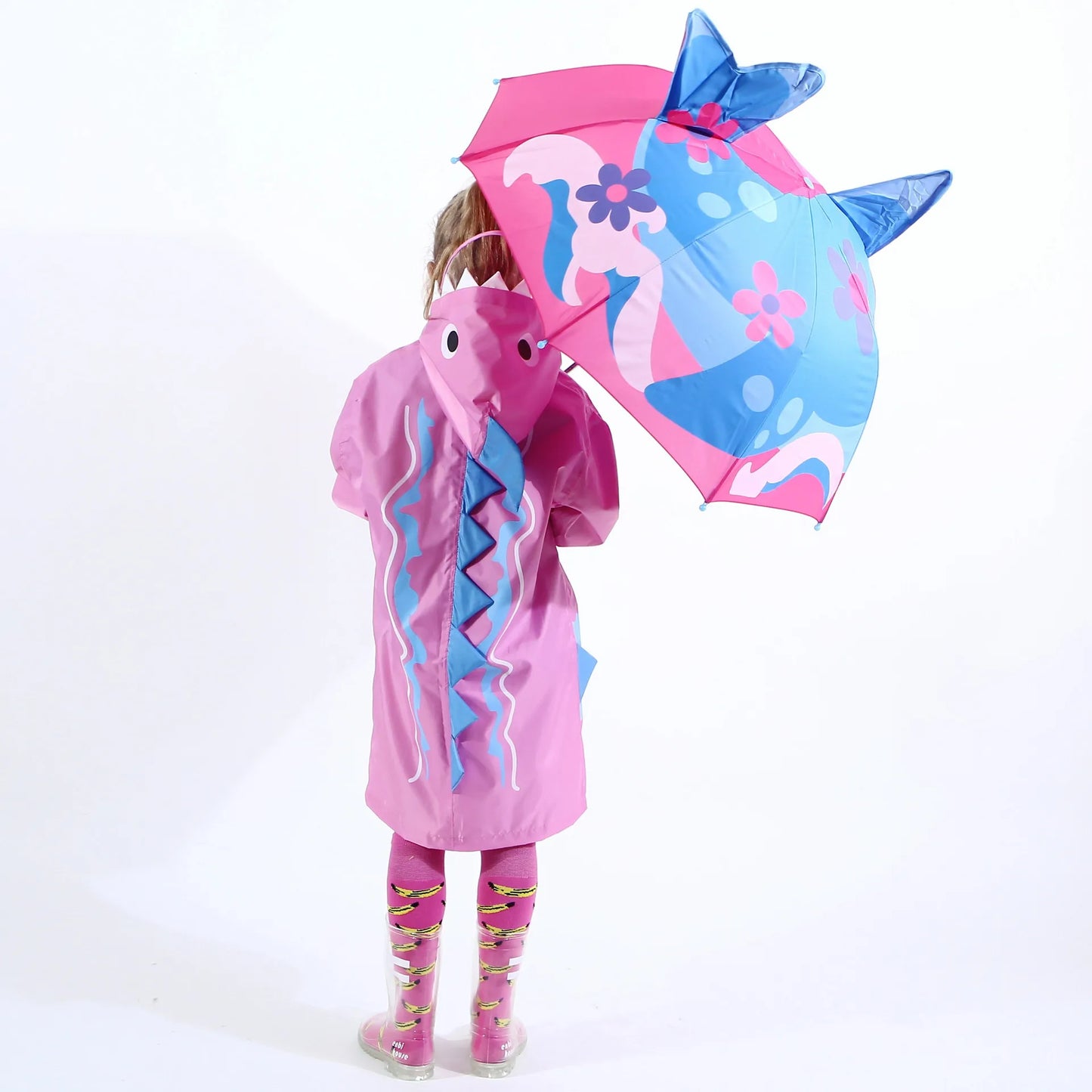 Cute Cartoon Children Umbrella | Fun 3D Ear Design for Kids