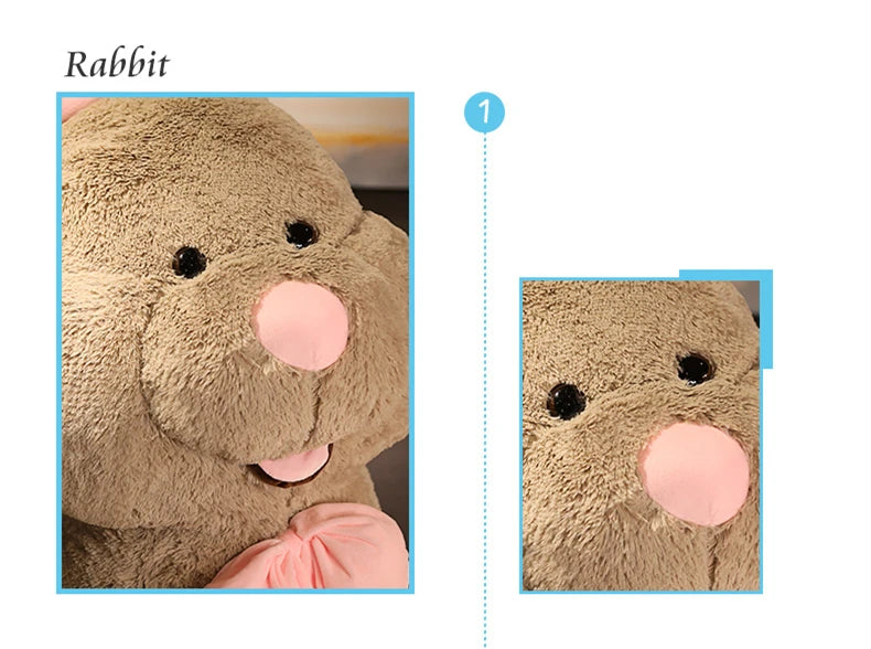 Soft Cartoon Rabbit Plush Toy | Perfect Kawaii Gift for Kids