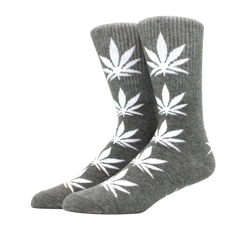 Men's Fashionable Hemp Cotton Crew Socks | Stylish Everyday Wear