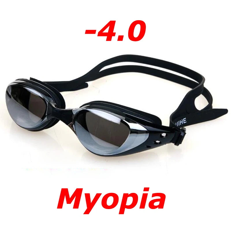 Myopia Swim Goggles | Anti-Fog UV Shield Eyewear for Clarity