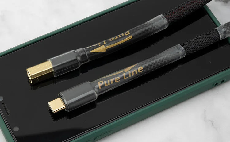 USB C to B Audio Data Cable | Premium DAC Output Cable