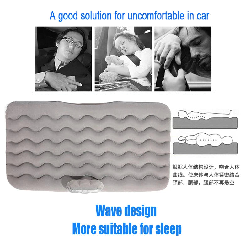 Universal Car Air Inflatable Travel Mattress | Outdoor Comfort