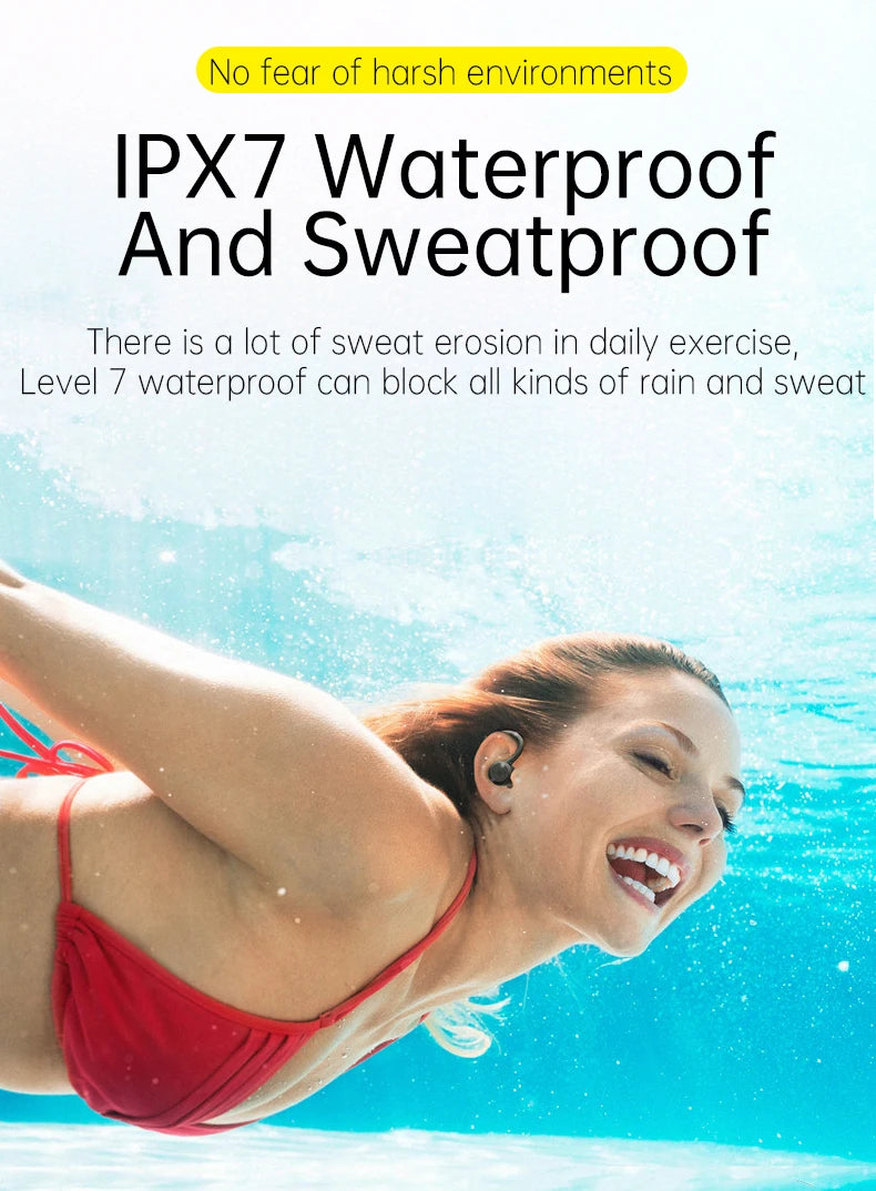 Waterproof Bluetooth Earphones | 20 Hours Playtime & Comfort Fit