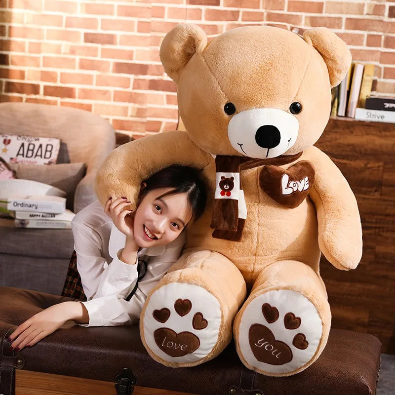 High Quality 4 Colors Teddy Bear Plush Toys for Kids & Lovers