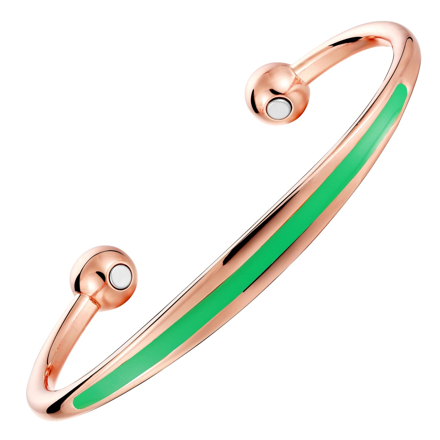 Bohemian Enamel Cuff Bracelet | Multi-Color Health Jewelry