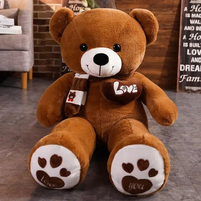 High Quality 4 Colors Teddy Bear Plush Toys for Kids & Lovers
