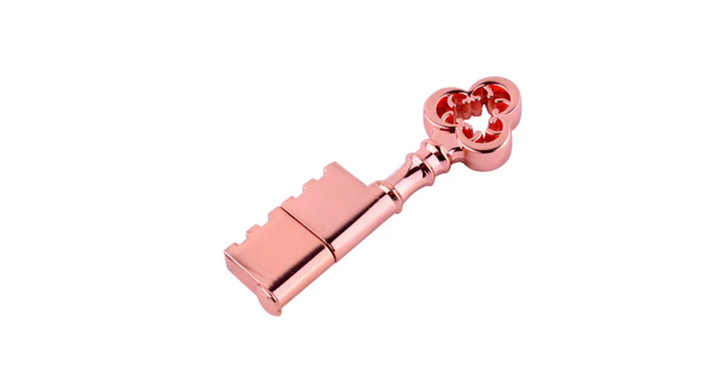 Creative Metal Love Heart USB Flash Drive | Stylish Memory Stick