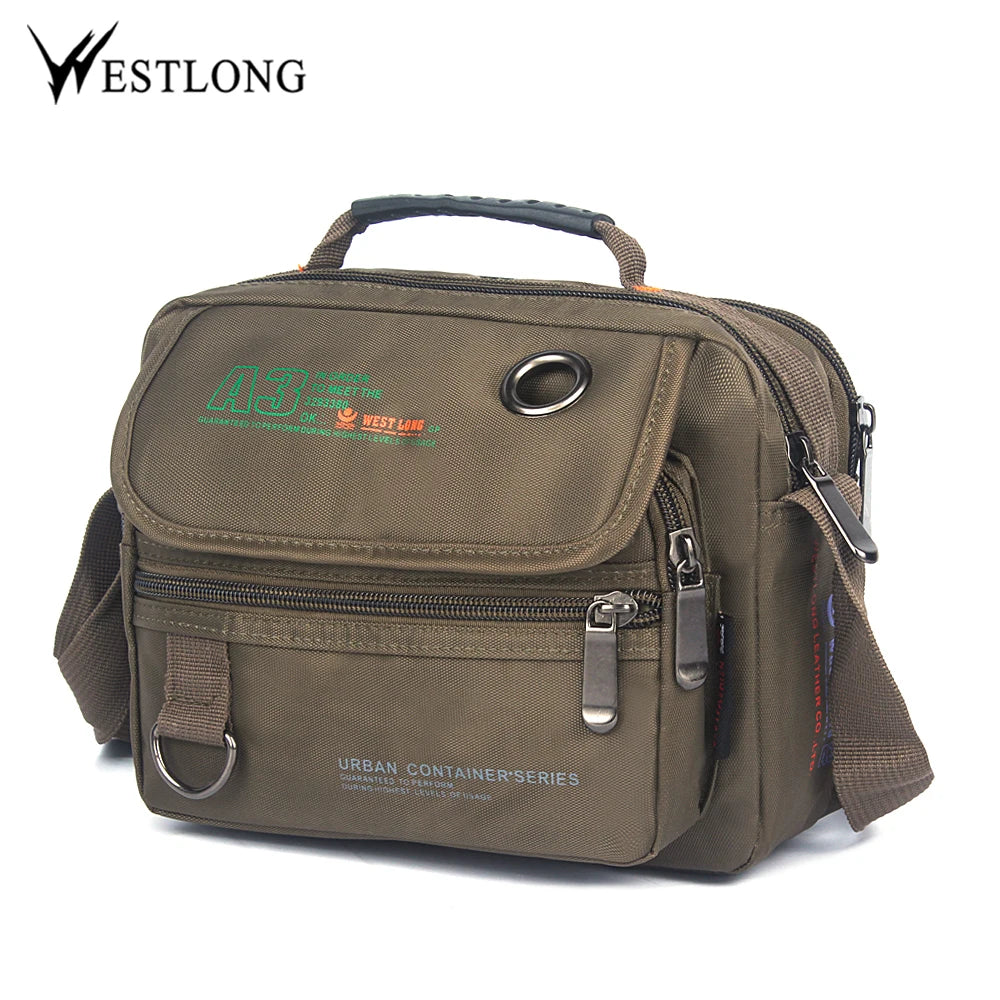 Men's Multifunction Casual Messenger Bags | Waterproof Shoulder Bag