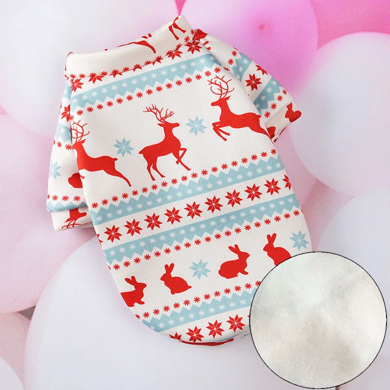 Winter Warm Cat Costume | Cozy Sweater for Cats and Dogs