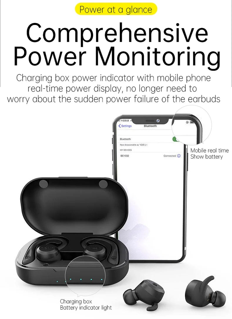 Waterproof Bluetooth Earphones | 20 Hours Playtime & Comfort Fit