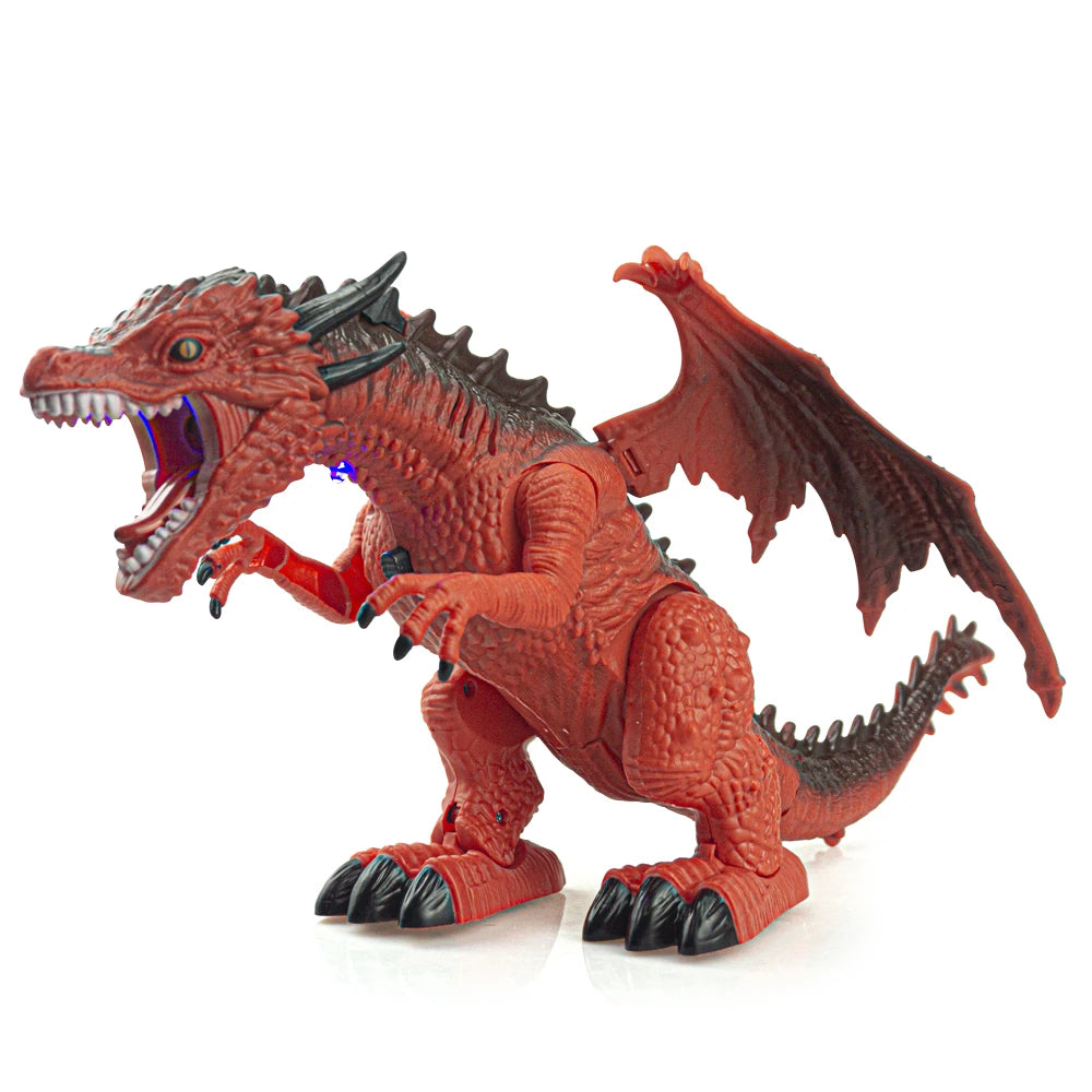 Remote Control Dinosaur Toy | Interactive LED Lights & Sounds