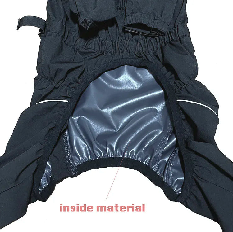 Waterproof Dog Outdoor Jacket | Winter Warm Reflective Raincoat