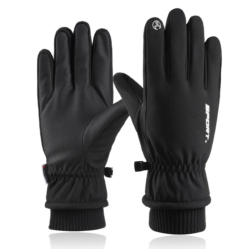 Winter Waterproof Ski Gloves | Touch Screen Warm Outdoor Gloves