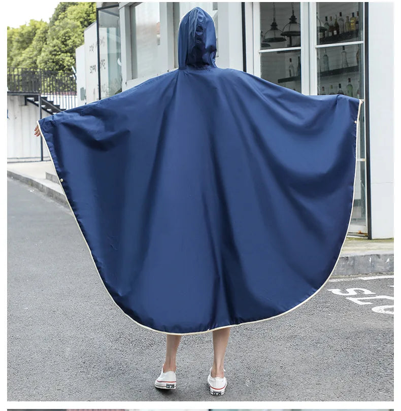 Children Raincoat Boys Girls Rain Coat Trench Poncho Jacket Outdoor Hiking Portable Students Rainwear Clock With Bag Space