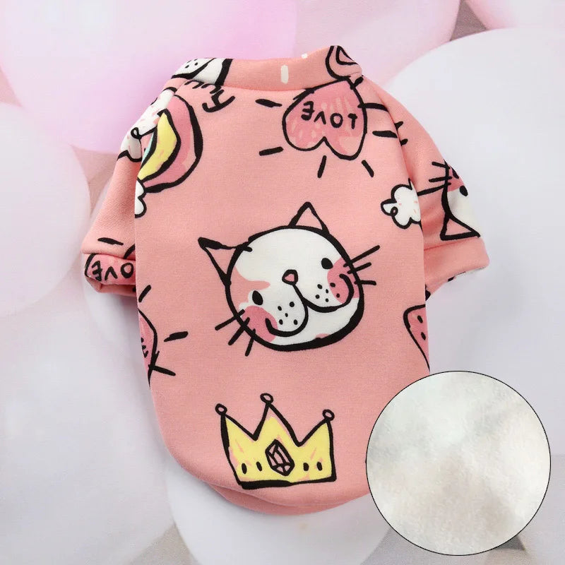 Winter Warm Cat Costume | Cozy Sweater for Cats and Dogs