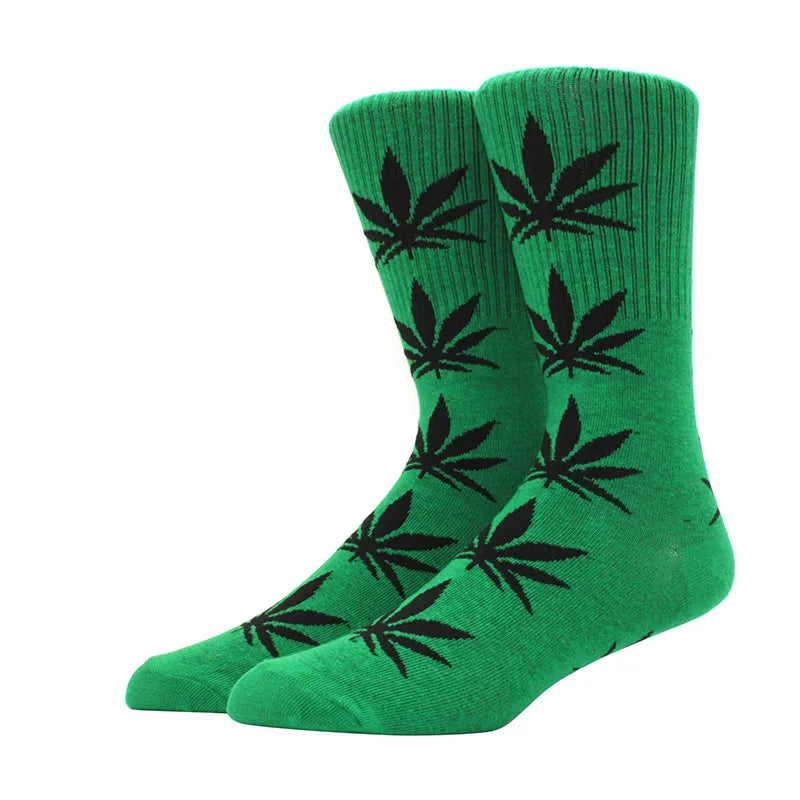 Men's Fashionable Hemp Cotton Crew Socks | Stylish Everyday Wear