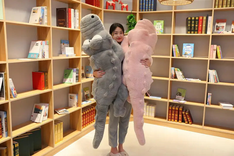 Lifelike Alligator Plush Toys | Soft Crocodile Filled Cushions