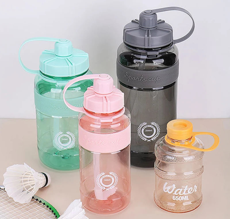 BPA Free Sport Water Bottle with Straw | Perfect for Hydration