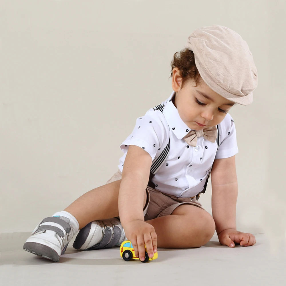 Newborn Baby Boy Romper Set | Stylish Outfit for Events