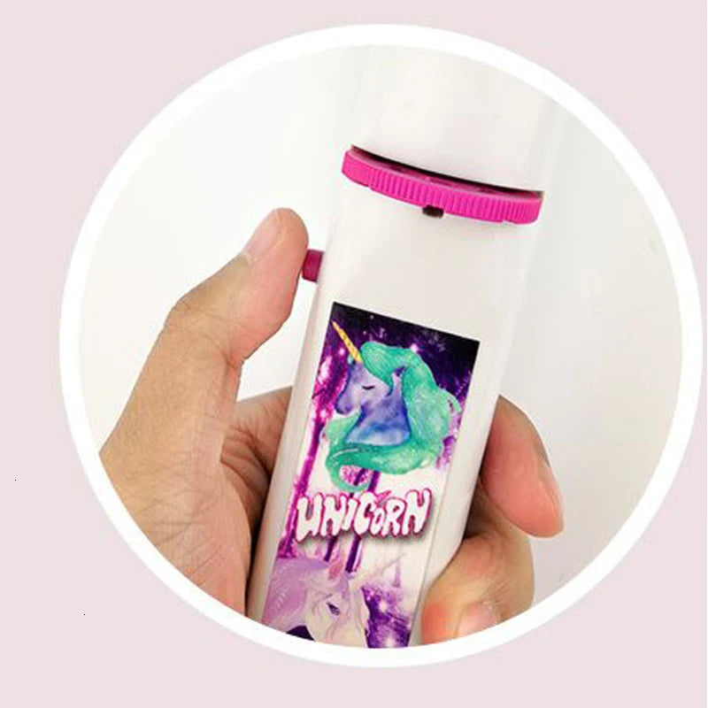 Cute Cartoon Projector Flashlight | Fun Bedtime Learning Toy