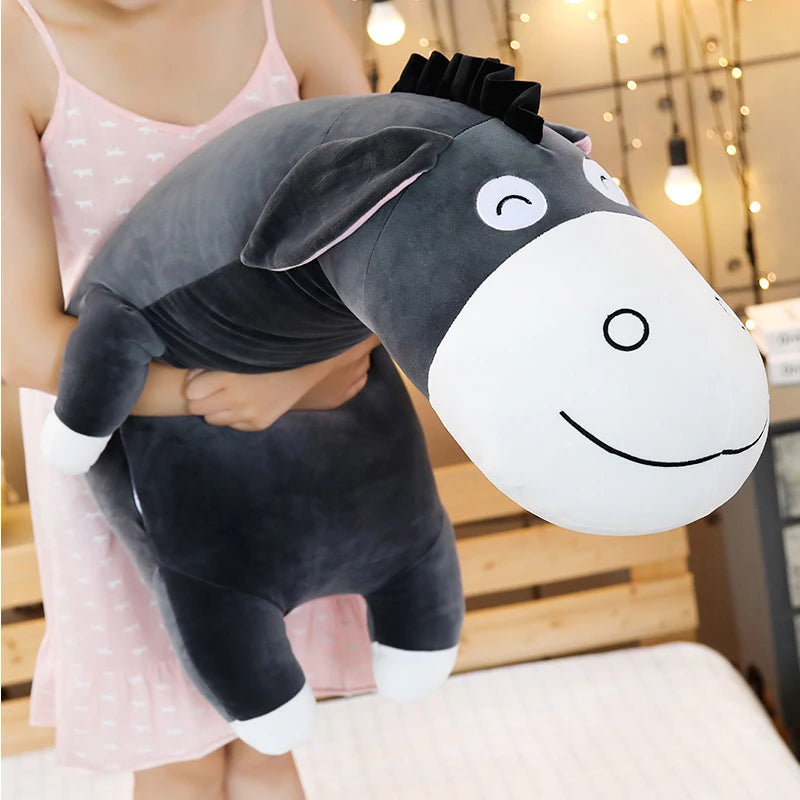Cute Cartoon Donkey Soft Stuffed Animal Toy for Kids