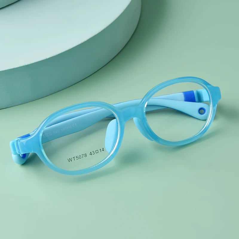 Children's Silicone Glasses Frames | Ultra-Light Myopia Glasses