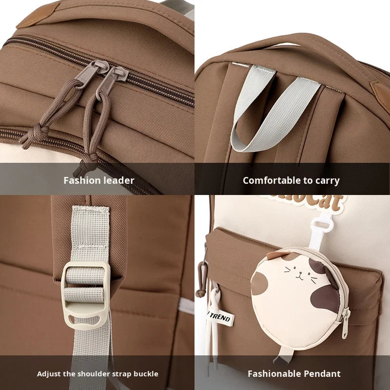 Ultra-Light Waterproof Unisex School Bag for Students | 20-36L
