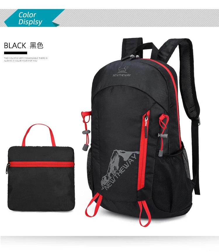 22L Ultralight Portable Foldable Backpack for Outdoor Adventures