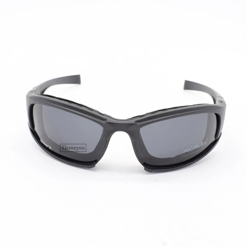 Daisy Tactical Polarized Glasses Outdoor Sport Goggles Sunglasses with 4 Lens Original Box Men Shooting Hiking Eyewear Gafas