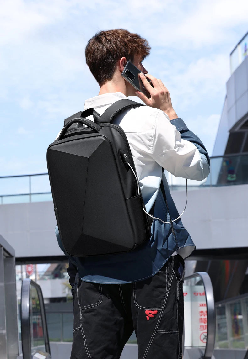 Waterproof Anti-Theft Laptop Backpack | USB Charging Business Bag