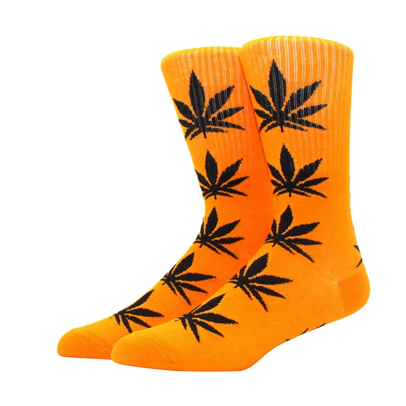 Men's Fashionable Hemp Cotton Crew Socks | Stylish Everyday Wear