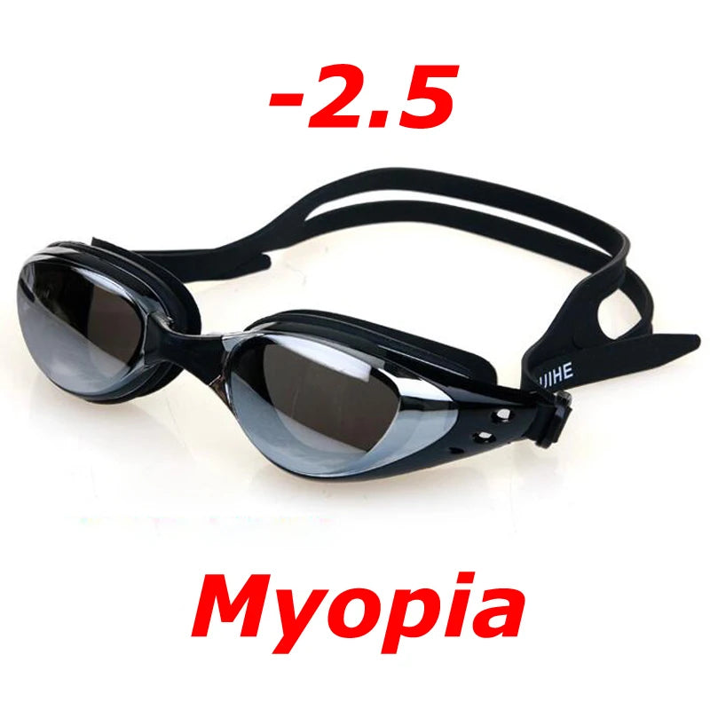 Myopia Swim Goggles | Anti-Fog UV Shield Eyewear for Clarity